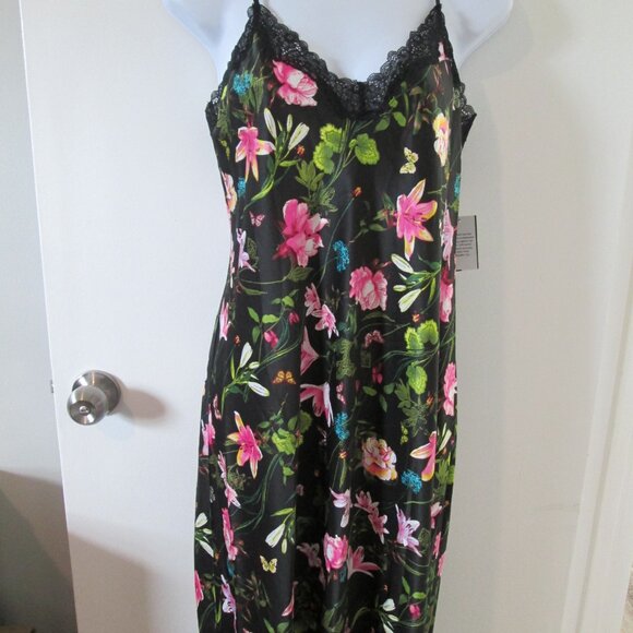 I.N.C. Lace-Trim Nightgown Amelia Blooms NWT Sz XS - Picture 4 of 6